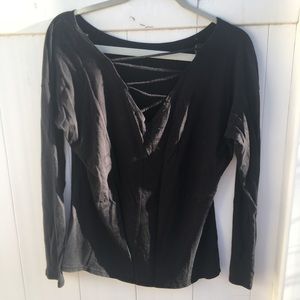 Fabletics Long sleeve black top